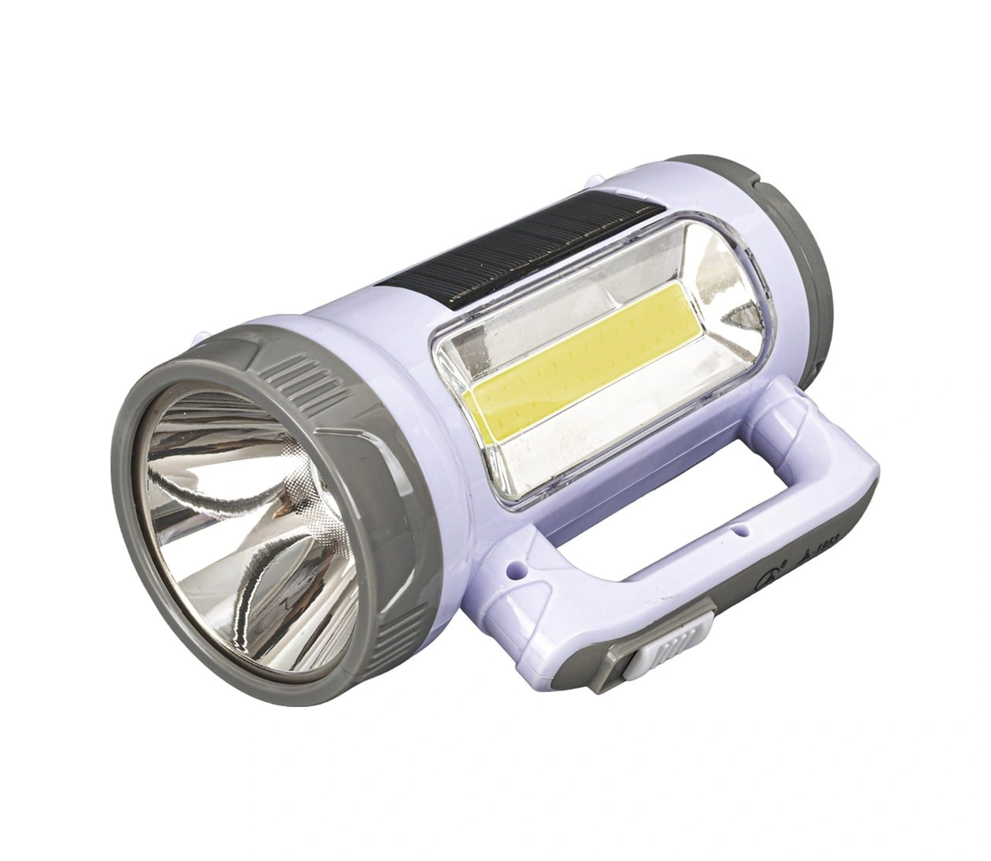 Powermaster Ja-1953 5w Solar + Şarjlı Işıldak El Feneri Kırmızı - Siyah