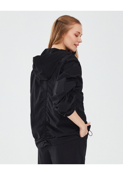 Skechers Micro Collection W Hooded Jacket Kadın Siyah Fermuarlı Eşofman Üstü S241094-001 Siyah Skechers Micro Collection W Hooded Jacket Kadın Siyah Fermuarlı Eşofman Üstü S241094-001 Siyah