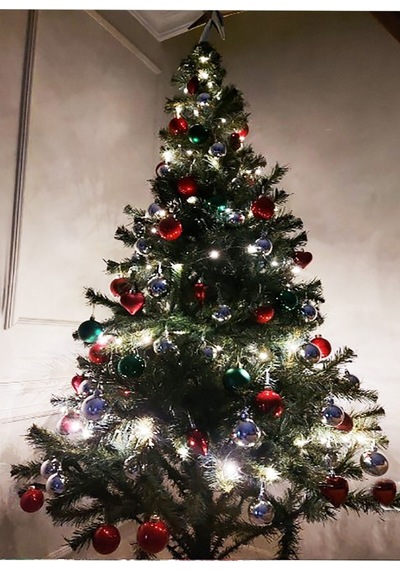 Noel Çam Ağacı Süsü Ev Ofis Dekor 12 Li Parlak Kırmızı 3 Cm Top Süs Yılbaşı Çam Ağacı Süsleri Topu