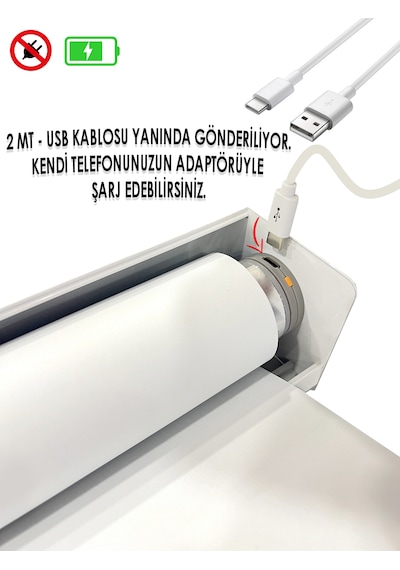 Gölge Stor Şarjlı En 150 Cm Boy 160 Cm Yeni Akıllı Kumaş Teknolojisi Işık Geçirmez Projeksiyon Perdesi