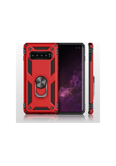 Samsung Galaxy Uyumlu S10 Plus Vega Armor Silikon Zirh Kilif 484319544