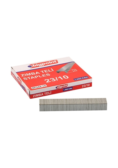Bigpoint Zımba Teli 23-10 10 Lu Paket Arşiv Zımba Makinesi Teli