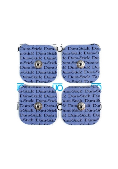 Compex Dura-Stick Plus 5 x 5 CM Çıt Çıtlı Kare Tens Pedi 4'lü