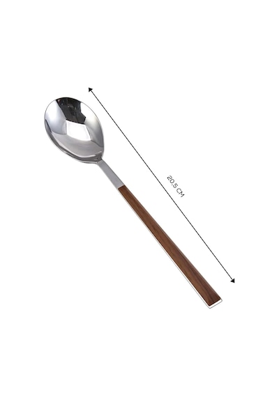 Salzburg Ahşap Tekli Yemek Kaşığı 20 Cm Tek Renk