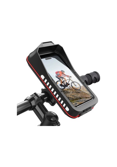 Su Geçirmez Motosiklet, Bisiklet Ve Scooter Telefon Tutucu 360 Döner Stand Çok Renkli