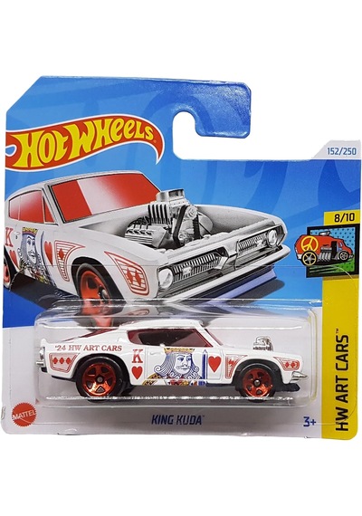 Hot Wheels King Kuda Tekli Oyuncak Araba, Hw Art Cars Serisi