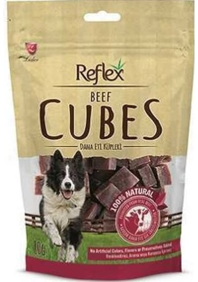 Reflex Beef Cubes Küp Dilimli Biftekli Köpek Ödülü 80 G