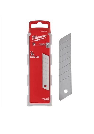 Milwaukee Ayarlı Maket Bıçak Yedeği 25 Mm 10'lu 4932480108