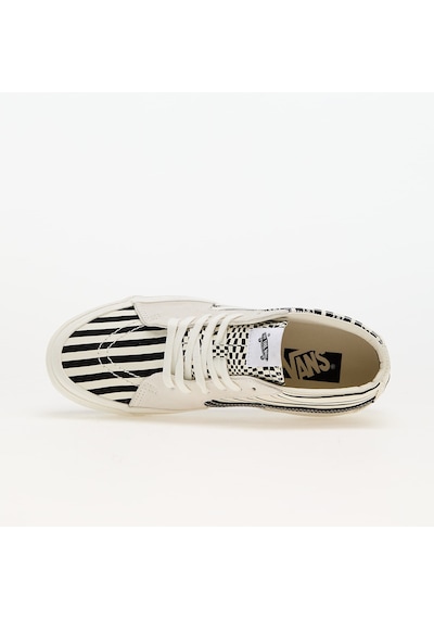 Vans Unisex Sk8-mid Reissue 83 Lx Pattern Clash Marshmallow Beyaz Sneaker Beyaz