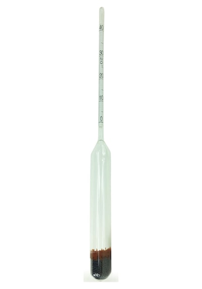 Aek-tech 0-40 Etil Alkol Alkolmetre Ve 100ml Plastik Mezür Seti