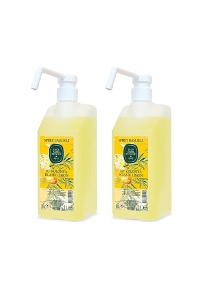 Klasik Limon Kolonyası Pompalı 1 Lt X 2