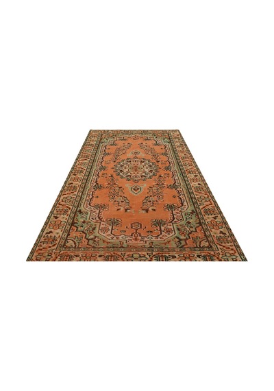 Eskitme Vintage El Dokuma Halı 181 X 268 Cm 8827
