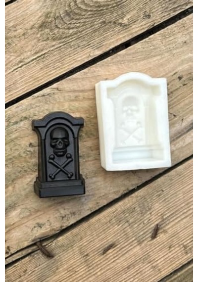 Tr Mezar Taşı Set Mum Kalıpları 6 Adet Kalıp 1 Adet Diğer