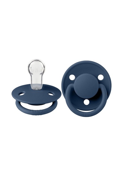 Bibs De Lux Silikon Emzik-steel Blue-0-36 Ay 2 Adet
