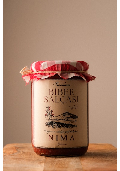 Nima Gurme Tatlı Biber Salçası 700 G