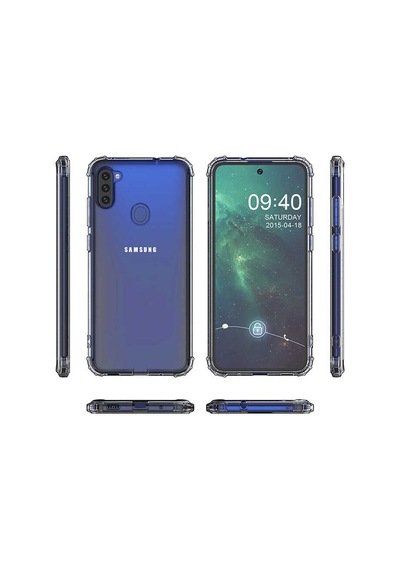 ​​Samsung Galaxy Uyumlu A11 Kılıf Zore Nitro Anti Shock Silikon