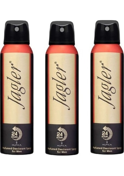 Jagler Classic Erkek Sprey Deodorant 150 ML x 3