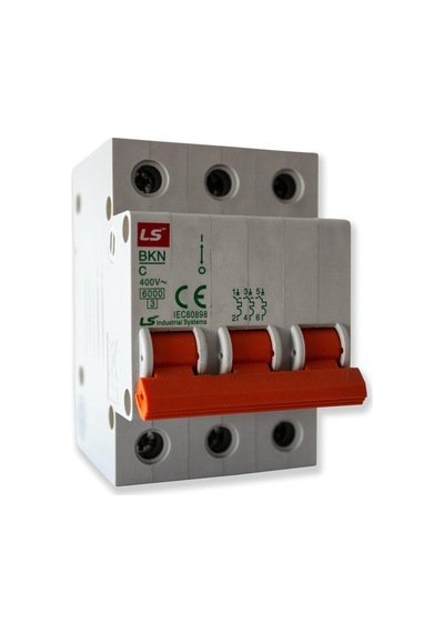 LS BKN 6 KA C (5IN~10IN) EĞRISI- 3P C50