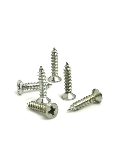 Klips, Menteşe, Ayak, Ysb Sac Vidası - 2,9x9,5mm Nikel, 100 Adet Belirtilmemis