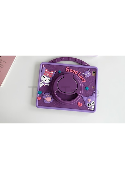 Galaxy S6 Lite P610 Kılıf Kabartmalı Karakter Good Lucky Figürlü Stand Olabilen Askılı Kılıf Arka Kapak Galaxy S6 Lite P610 Kılıf Kabartmalı Karakter Good Lucky Figürlü Stand Olabilen Askılı Kılıf Arka Kapak
