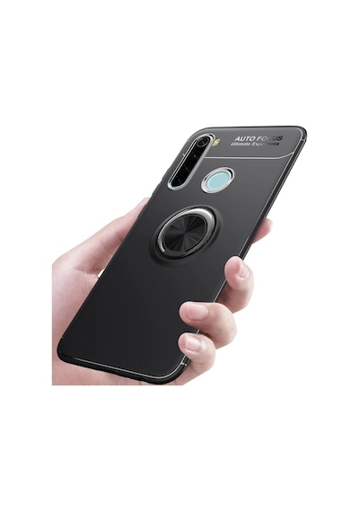 Redmi Note 8T Yüzüklü Standlı Manyetik Kamera Korumalı Kılıf