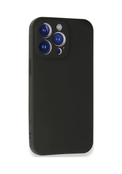 Apple iPhone Uyumlu 13 Pro Max Kılıf First Silikon - Siyah Bzsxx00 1