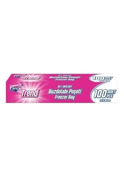 Trend Buzdolabı Poşeti Orta Boy 100 Lü