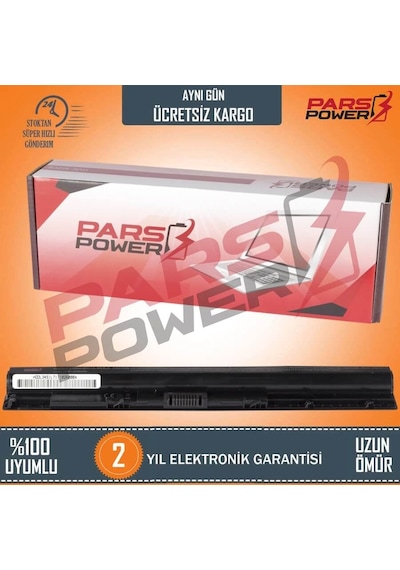 Parspower Dell Uyumlu Inspiron 3451. 3452. 3458. 3462 Notebook Batarya - Pil