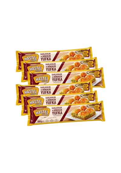Hastel Baklavalık Yufka 800 Gr. X 6 Adet
