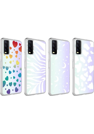 Vivo Y11s Kılıf M-blue Desenli Kapak - Zebra No1 Zebra No1 Zebra No1