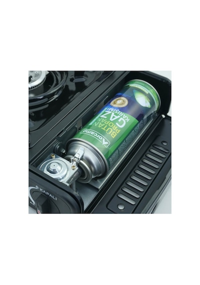 Orcamp Tekli Portatif Ocak Gri + 8 Adet 227 Ml Kartuş