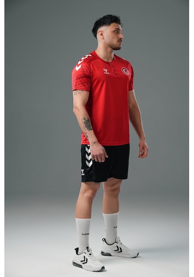 Hummel Milli Takım Line Kamp Tişört Kırmızı