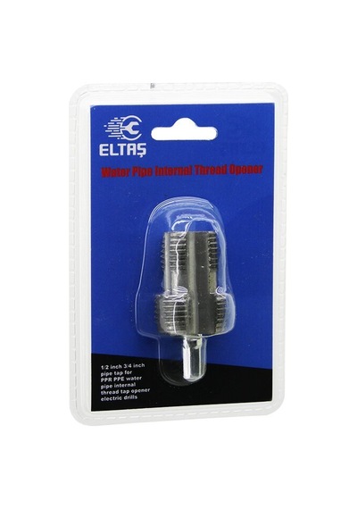 Eltaş Water Pipe Lrd-104 Plastik Su Borusu İç Diş Açma Matkap Ucu 1/2 & 3/4- 25'li Paket