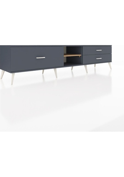 Hyperion Tv Ünitesi Tek Raflı 3 Çekmeceli 220x44x51 Antrasit-çam/antrasit Atlas Çam/antrasıt - Antrasıt Hyperion Tv Ünitesi Tek Raflı 3 Çekmeceli 220x44x51 Antrasit-çam/antrasit Atlas Çam/antrasıt - Antrasıt