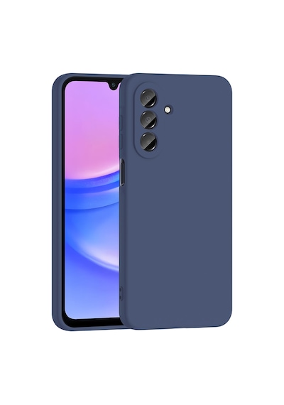 Samsung Galaxy Uyumlu A57 Kılıf Yumuşak Silikon Kamera Korumalı Lansman Hesaplı Dünya Siyah