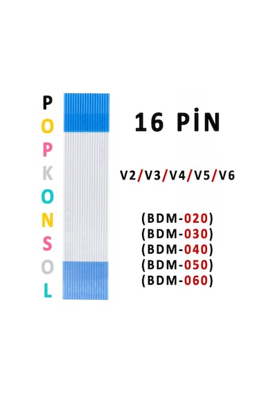 Ps5 16 Pin Touchpad Flex V2 V3 V4 V5 V6 Uyumlu Dualsense Dokunmatik Yüzey Kablosu Playstation 5 Kol Yedek Parça Beyaz