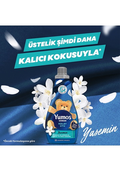 Yumoş Uzman Kolay Ütü Konsantre Yumuşatıcı 1200 Ml X2 Diğer