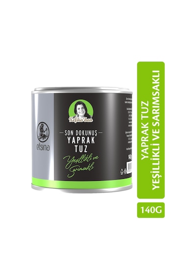 Efsina Sarımsak ve Yeşillikli Yaprak Tuz Refika'dan 140 G