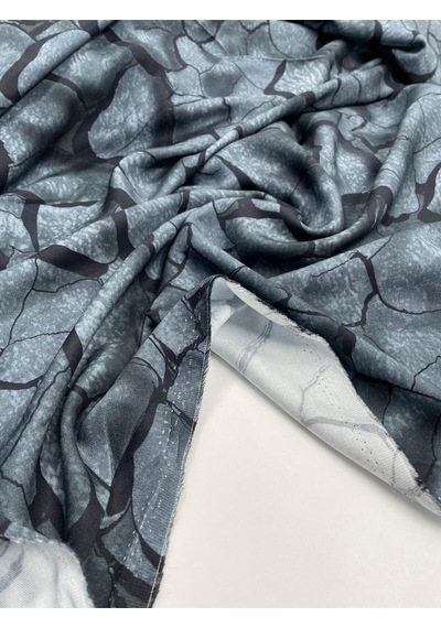 Kışlık Belmando Batik Desen Viskon Kumaş