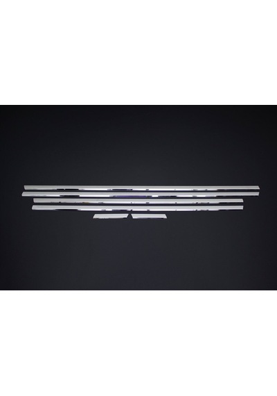 Vw Volkswagen Passat 3b Sedan Uyumlu Cam Çıtası 6 Parça 2000-2005 Paslanmaz Krom