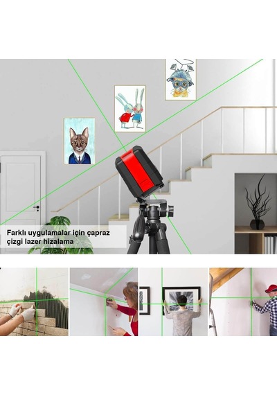 Kobb Kbl92gtp 90 Metre Lazer Hizalama Yeşil Lazer