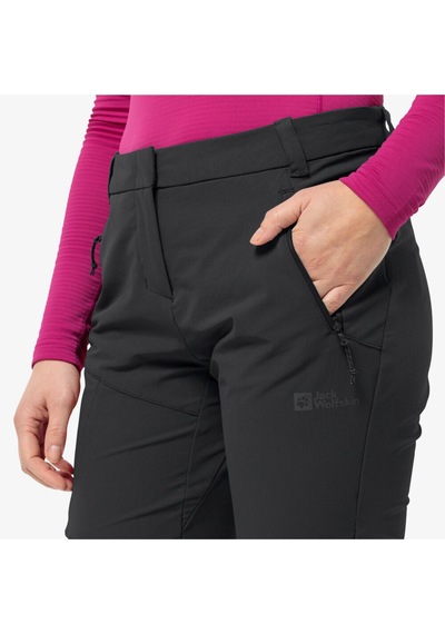 Jack Wolfskin Winter Glastal Kadın Siyah Outdoor Pantolon - 1508561