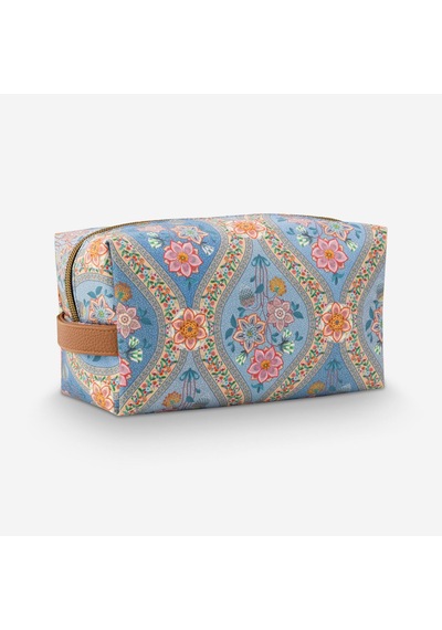 Mavi Polyester Makyaj Çantası 21,5x10x10,5 Cm