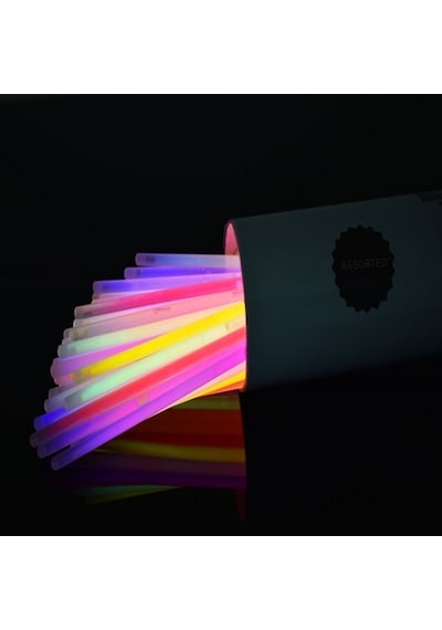 Karanlıkta Parlayan Fosforlu Glow Taç Fosforlu Renkli Taç 6 Adet - Yluh-874075