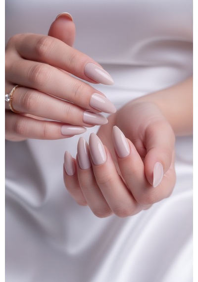 24 Adet Orta Uzun Badem Takma Tırnak 814 814-3