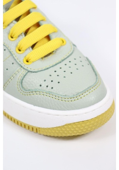 Mammamia D25ya-435 Kadın Deri Sneaker Ayakkabı Su Yeşili Flotur