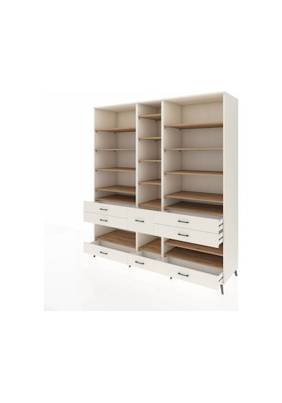 Kronos Dolap 19 Raflı 8 Çekmeceli 220x59x243 Aytaşı-çam/aytaşı Atlas Çam/aytası Kronos Dolap 19 Raflı 8 Çekmeceli 220x59x243 Aytaşı-çam/aytaşı Atlas Çam/aytası