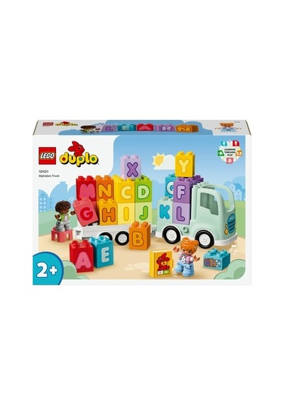 Lego Alfabe Kamyonu Eğitici Oyun Seti 2 Yaş Ve Üzeri Çocuklar İçin
