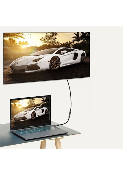 İki Ucu Type-c Type-c'den Type-c'ye 3metre Usb-c, Pd Hızlı Şarj Ve Veri Aktarımı Data Kablosu