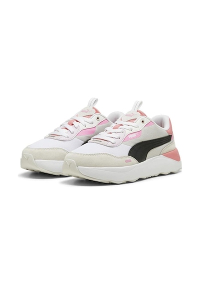Puma  Runtamed Platform Kadın  Gri - Pembe Sneaker
